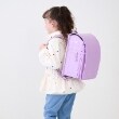 プティマイン(petit main)の【池田屋コラボ】【No56防水クラリーノ】カラーステッチランドセル ラベンダー(080)
