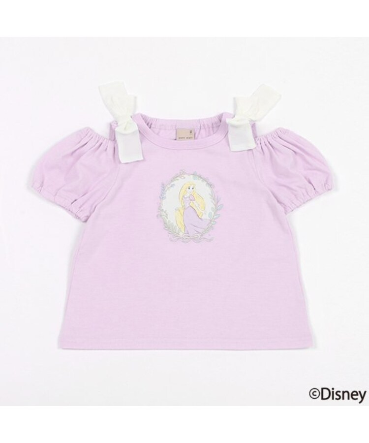 プティマイン(petit main)の【Disney】2way肩リボンTシャツ7