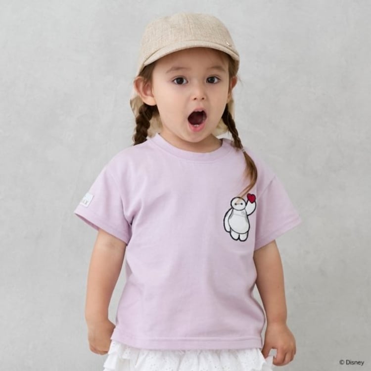 プティマイン(petit main)の【Disney】ベイマックス/半袖Tシャツ Ｔシャツ
