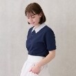 プティマイン リアン(petit main LIEN)の【リンク】ペプラムポロシャツ2