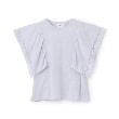 プティマイン リアン(petit main LIEN)の【接触冷感/リンク】レースTシャツ ブルー(191)