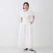 プティマイン リアン(petit main LIEN)の【LADIES】ワイドパンツ オフホワイト(003)