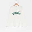 ラブトキシック・エル ティー エックス シー(Lovetoxic LTXC)のカレッジプリント長袖Tシャツ オフホワイト(003)