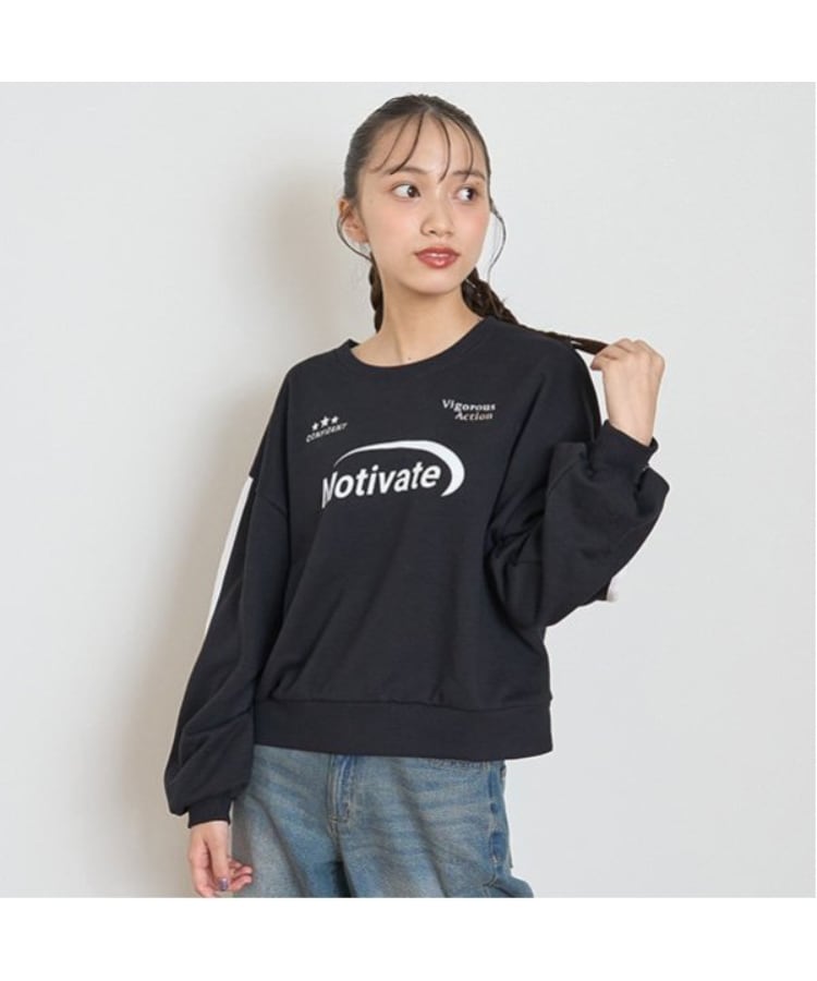 ラブトキシック・エル ティー エックス シー(Lovetoxic LTXC)の【LTXC】ラインクロップドトレーナー11