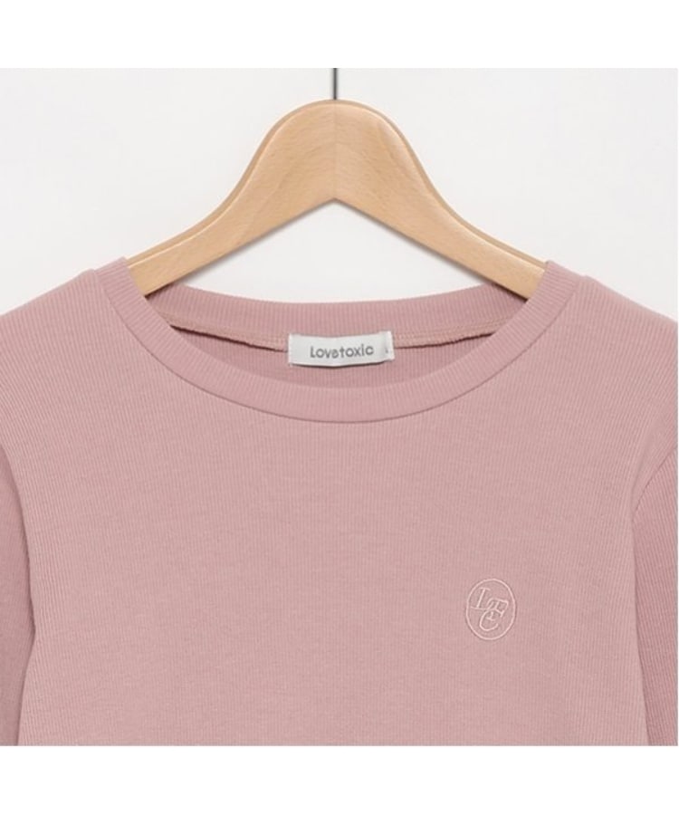 ラブトキシック・エル ティー エックス シー(Lovetoxic LTXC)のリボンテレコ長袖Tシャツ3