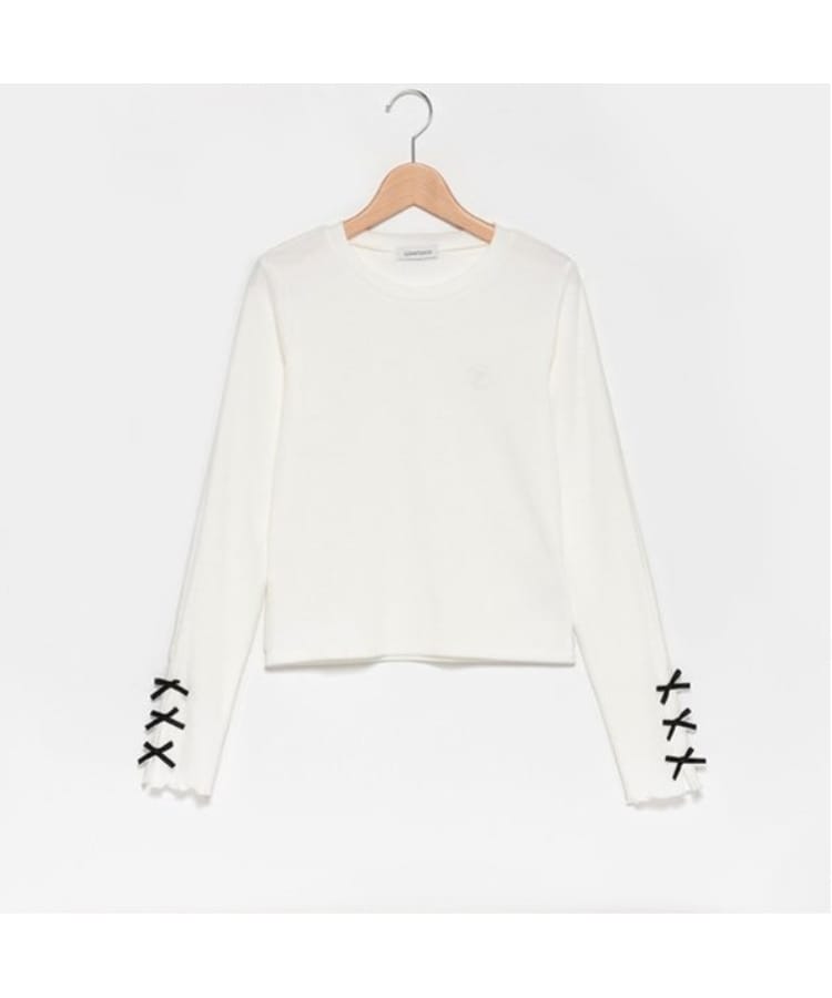 ラブトキシック・エル ティー エックス シー(Lovetoxic LTXC)のリボンテレコ長袖Tシャツ9