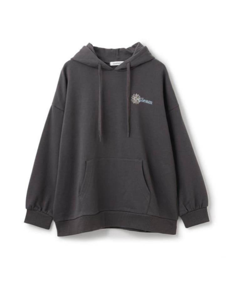 オーガビッツバックフラワー刺しゅうパーカ(パーカー オーガビッツバックフラワー刺しゅうパーカ(パーカー