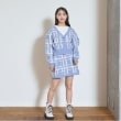 ラブトキシック・エル ティー エックス シー(Lovetoxic LTXC)のジャガードチェックセットアップ。 サックスブルー(090)
