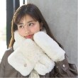ラブトキシック・エル ティー エックス シー(Lovetoxic LTXC)のリサイクルエコファーマフラー アイボリー(104)