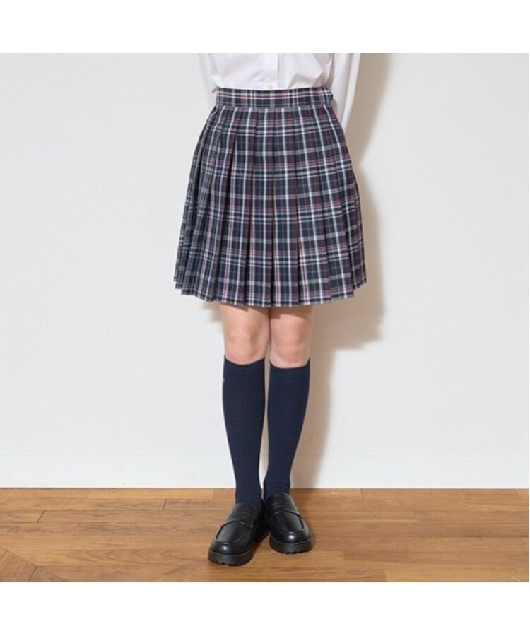 ラブトキシック・エル ティー エックス シー(Lovetoxic LTXC)の【卒服】【セレモニー】リボンネクタイつきチェックプリーツスカパン1