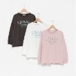 ラブトキシック・エル ティー エックス シー(Lovetoxic LTXC)のオーガビッツフラワー刺繍長T7