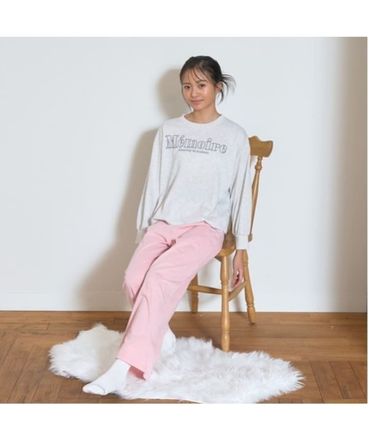 ラブトキシック・エル ティー エックス シー(Lovetoxic LTXC)の長パンツルームセット ライトグレー(111)