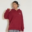 ラブトキシック・エル ティー エックス シー(Lovetoxic LTXC)の【LTXC】バックサガラパーカ ボルドー(464)