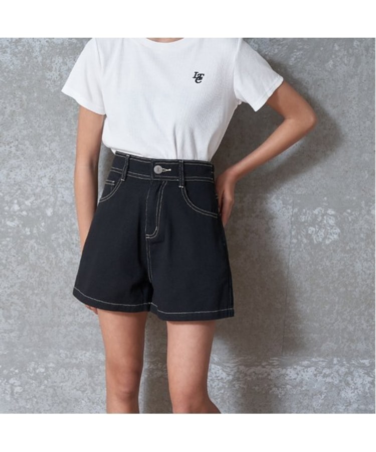 ラブトキシック・エル ティー エックス シー(Lovetoxic LTXC)の【GOODPRICE】ベーシックショートパンツ ブラック(219)