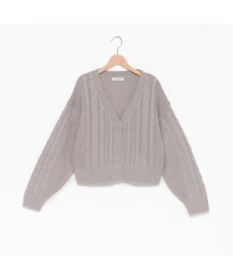 ラブトキシック・エル ティー エックス シー(Lovetoxic LTXC)の【洗える】ケーブルニットカーディガン14