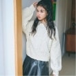 ラブトキシック・エル ティー エックス シー(Lovetoxic LTXC)の【GOODPRICE】ケーブルニットプルオーバー アイボリー(104)
