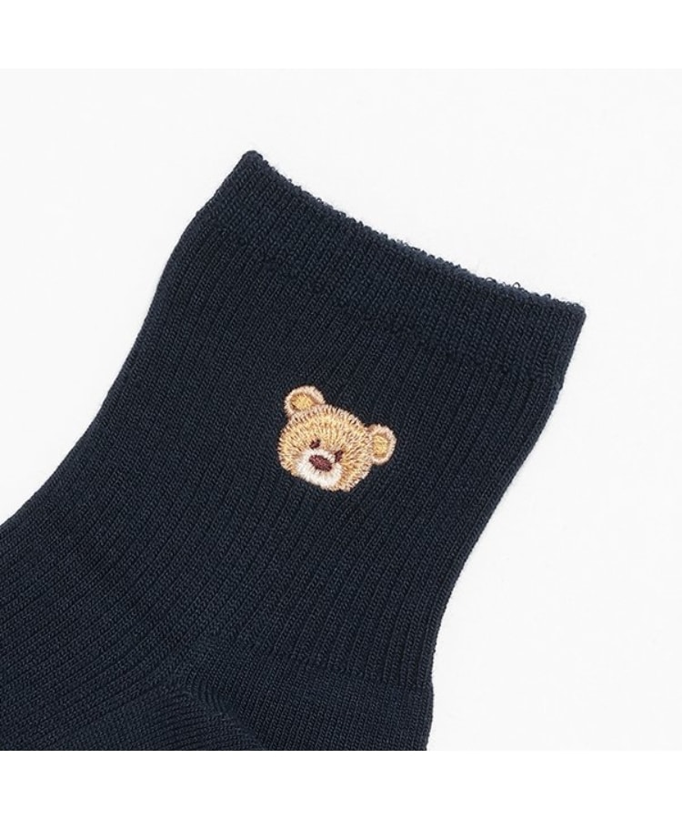 ラブトキシック・エル ティー エックス シー(Lovetoxic LTXC)のリブ刺繍スクールソックス2