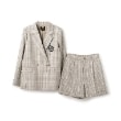 ラブトキシック・エル ティー エックス シー(Lovetoxic LTXC)の【卒服】【セレモニー】エンブレムつきジャケットショートパンツセットアップ3