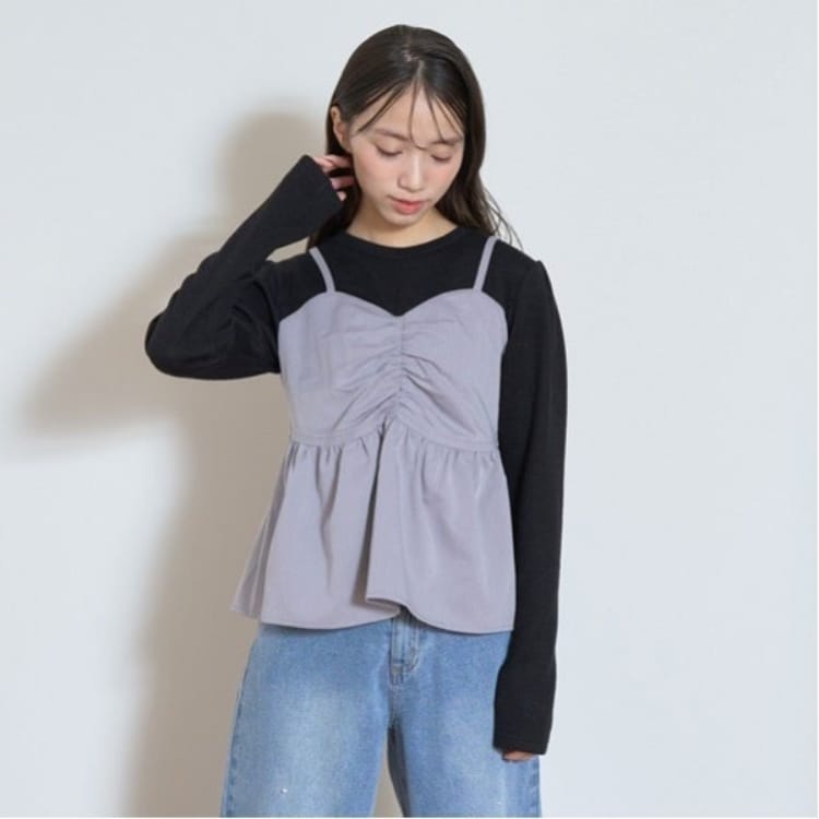 ラブトキシック・エル ティー エックス シー(Lovetoxic LTXC)のレイヤードトップス Ｔシャツ