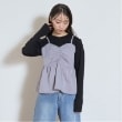 ラブトキシック・エル ティー エックス シー(Lovetoxic LTXC)のレイヤードトップス ブラック(219)