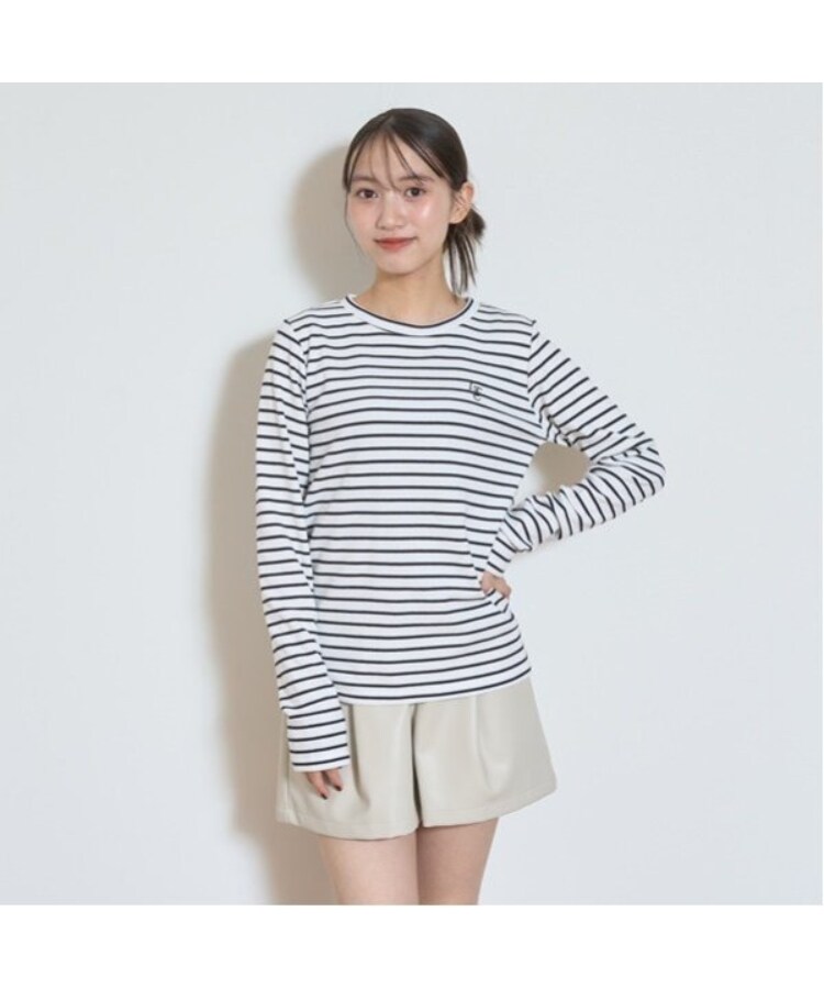 ラブトキシック・エル ティー エックス シー(Lovetoxic LTXC)の【ベーシック/裏起毛】テレコ長袖Tシャツ トープ(854)