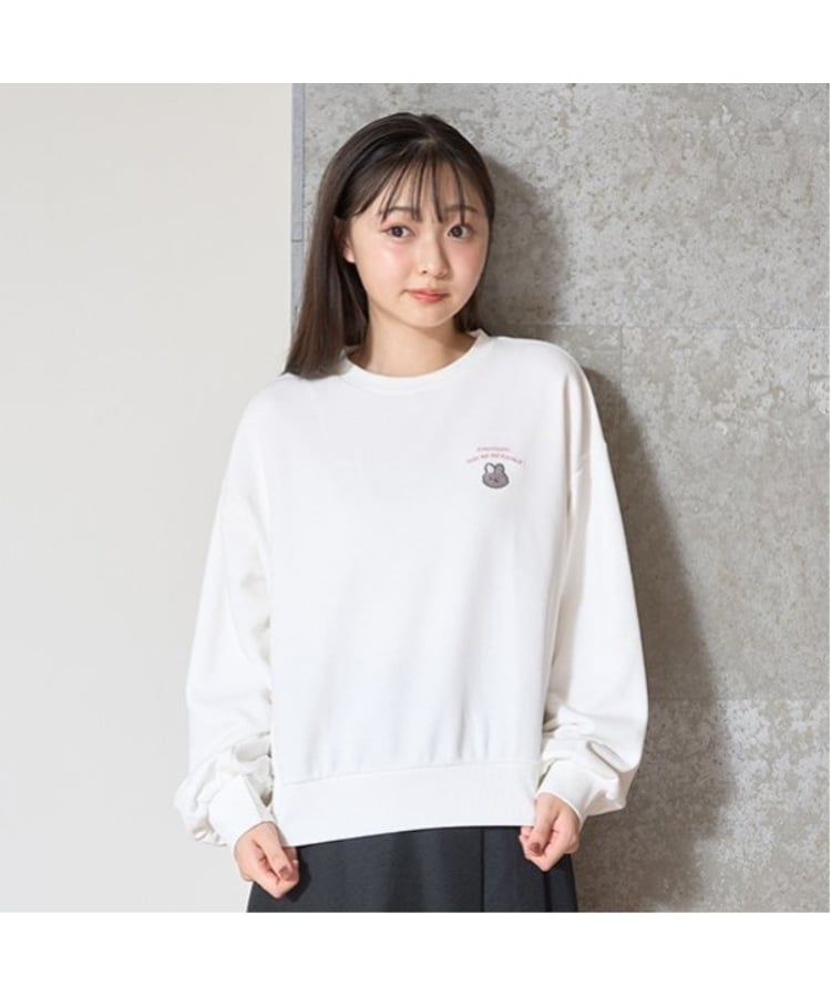 ラブトキシック・エル ティー エックス シー(Lovetoxic LTXC)の【GOODPRICE】バックプリントアソートプルオーバー オフホワイト(003)