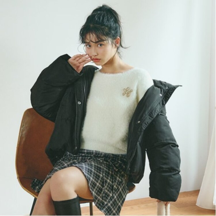 ラブトキシック・エル ティー エックス シー(Lovetoxic LTXC)のパフィショートブルゾン ブルゾン/ジャンバー