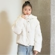 ラブトキシック・エル ティー エックス シー(Lovetoxic LTXC)のパフィショートブルゾン オフホワイト(003)