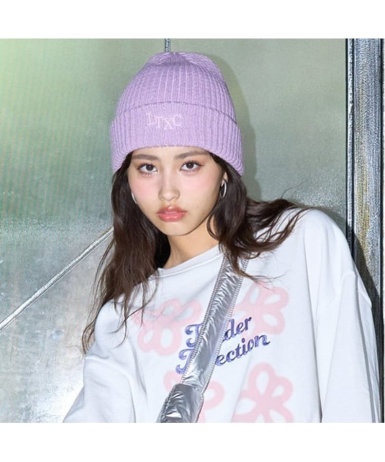 ラブトキシック・エル ティー エックス シー(Lovetoxic LTXC)の【LTXC】【GOODPRICE】ビーニー ラベンダー(080)