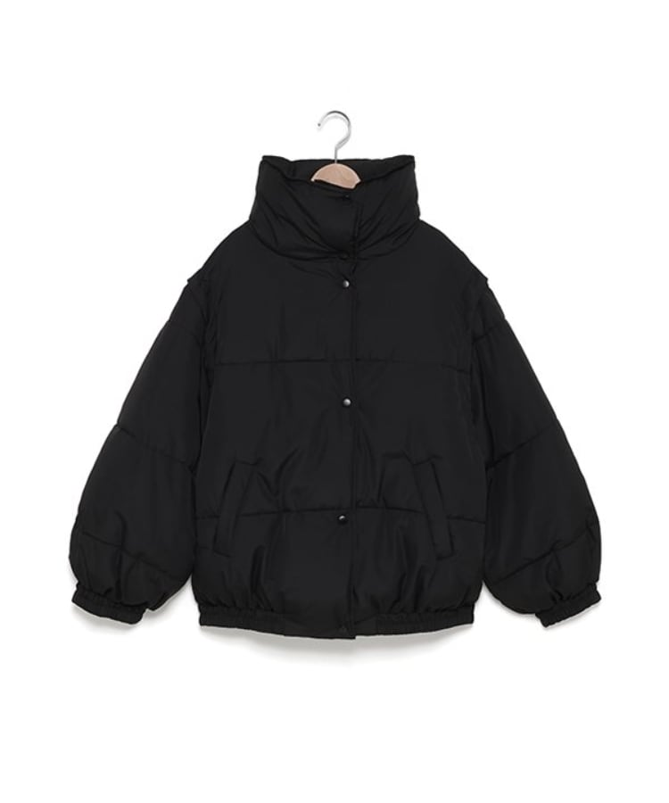 ラブトキシック・エル ティー エックス シー(Lovetoxic LTXC)のビッグパフジャケット ブラック(219)
