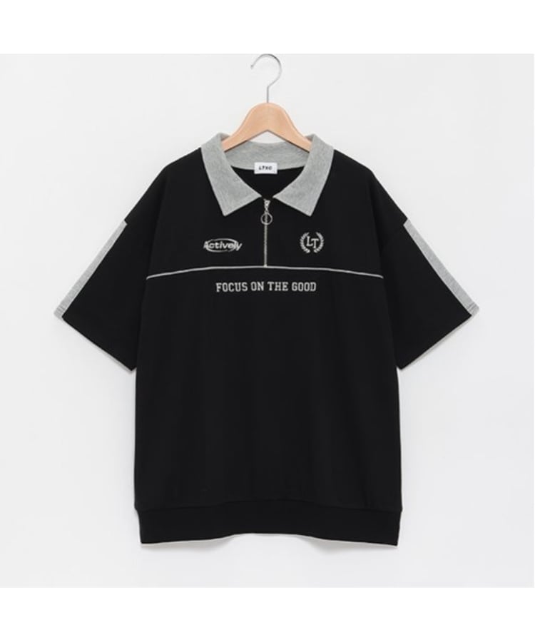 ラブトキシック・エル ティー エックス シー(Lovetoxic LTXC)の【LTXC】ハーフZIPルーズ半T14