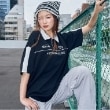 ラブトキシック・エル ティー エックス シー(Lovetoxic LTXC)の【LTXC】ハーフZIPルーズ半T ブラック(219)