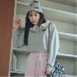 ラブトキシック・エル ティー エックス シー(Lovetoxic LTXC)の【LTXC】ハーフZIPドロスト長袖Tシャツ グレー(112)