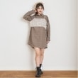 ラブトキシック・エル ティー エックス シー(Lovetoxic LTXC)のビスチェ付グレンチェックシャツワンピース3
