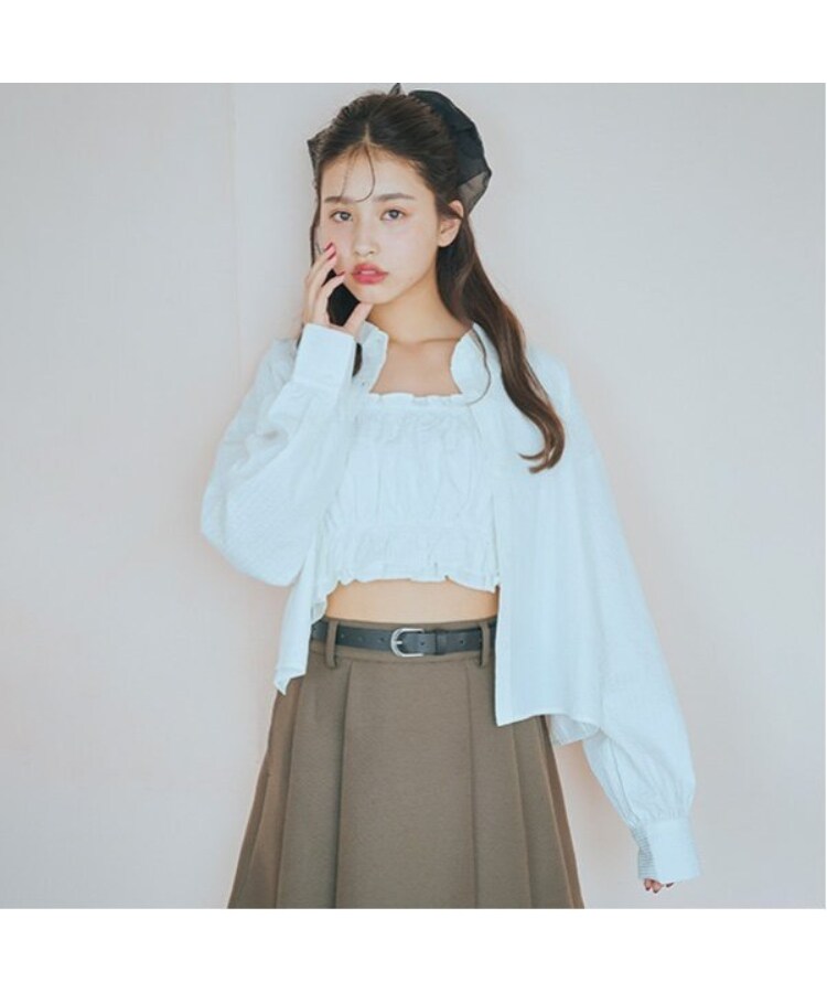 ラブトキシック・エル ティー エックス シー(Lovetoxic LTXC)のビスチェ付長袖シャツ3