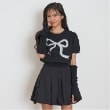 ラブトキシック・エル ティー エックス シー(Lovetoxic LTXC)の【DHOLIC/洗える】アームカバーつきニット ブラック(219)