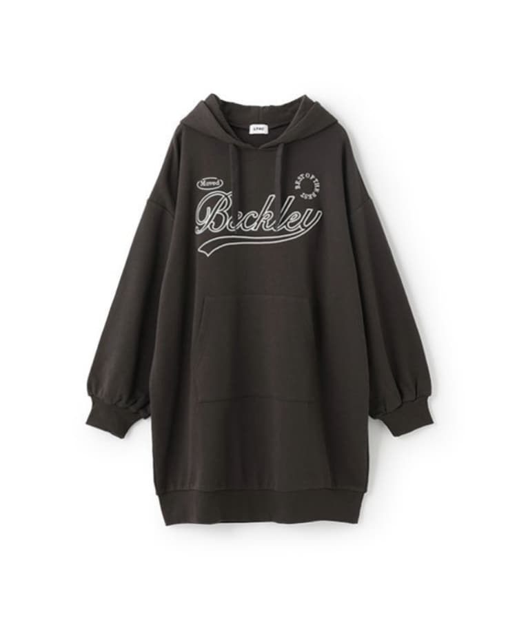 LTXC/GOODPRICE】立体刺しゅうパーカワンピース(ミドル LTXC/GOODPRICE】立体刺しゅうパーカワンピース(ミドル