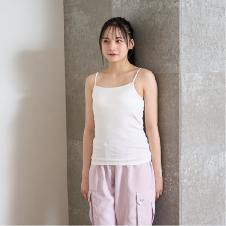 ラブトキシック・エル ティー エックス シー(Lovetoxic LTXC)の【ベーシック】C100％パッドつきキャミソール タンクトップ・キャミソール