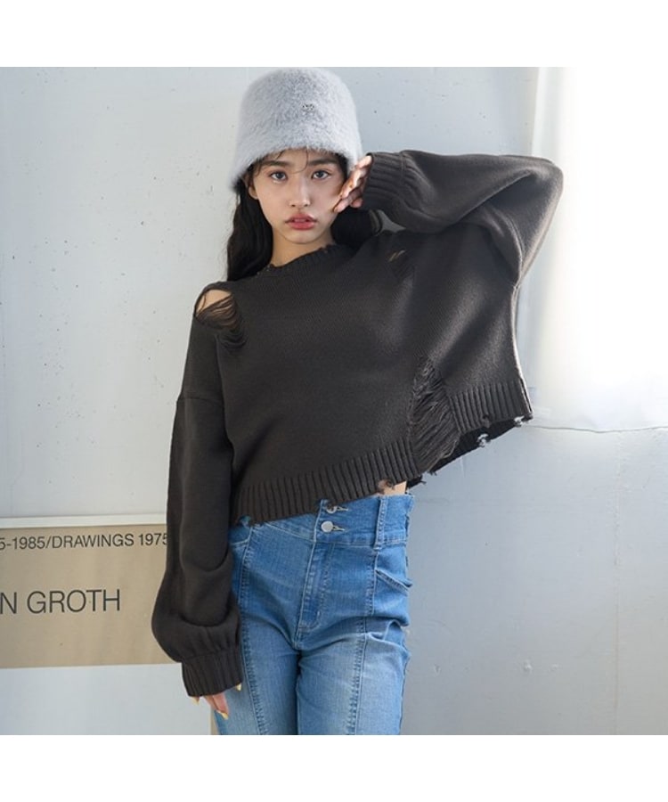 ラブトキシック・エル ティー エックス シー(Lovetoxic LTXC)の【LTXC】ダメージニット1