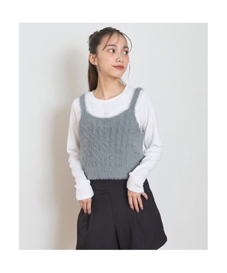 ラブトキシック・エル ティー エックス シー(Lovetoxic LTXC)の【洗える】シャギービスチェインナーSET33