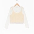 ラブトキシック・エル ティー エックス シー(Lovetoxic LTXC)の【洗える】シャギービスチェインナーSET1