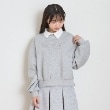 ラブトキシック・エル ティー エックス シー(Lovetoxic LTXC)の衿つきダンボールプルオーバー グレー(112)