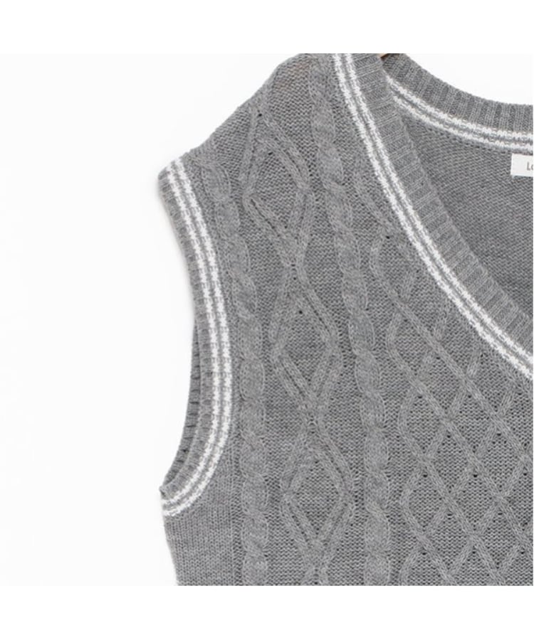ラブトキシック・エル ティー エックス シー(Lovetoxic LTXC)の【洗える】ルーズニットベスト5