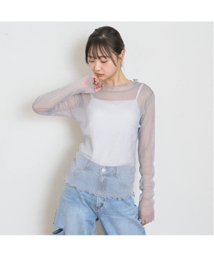 ラブトキシック・エル ティー エックス シー(Lovetoxic LTXC)のラメチュールインナー ライトグレー(111)