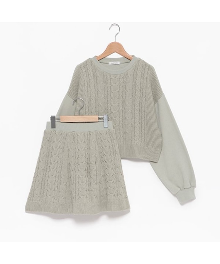 ラブトキシック・エル ティー エックス シー(Lovetoxic LTXC)のケーブルニットセットアップ19