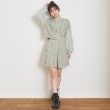 ラブトキシック・エル ティー エックス シー(Lovetoxic LTXC)のケーブルニットセットアップ ライトグリーン(120)