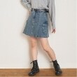 ラブトキシック・エル ティー エックス シー(Lovetoxic LTXC)の【LTXC】ベルト付カーゴボックススカパン ブルー(091)