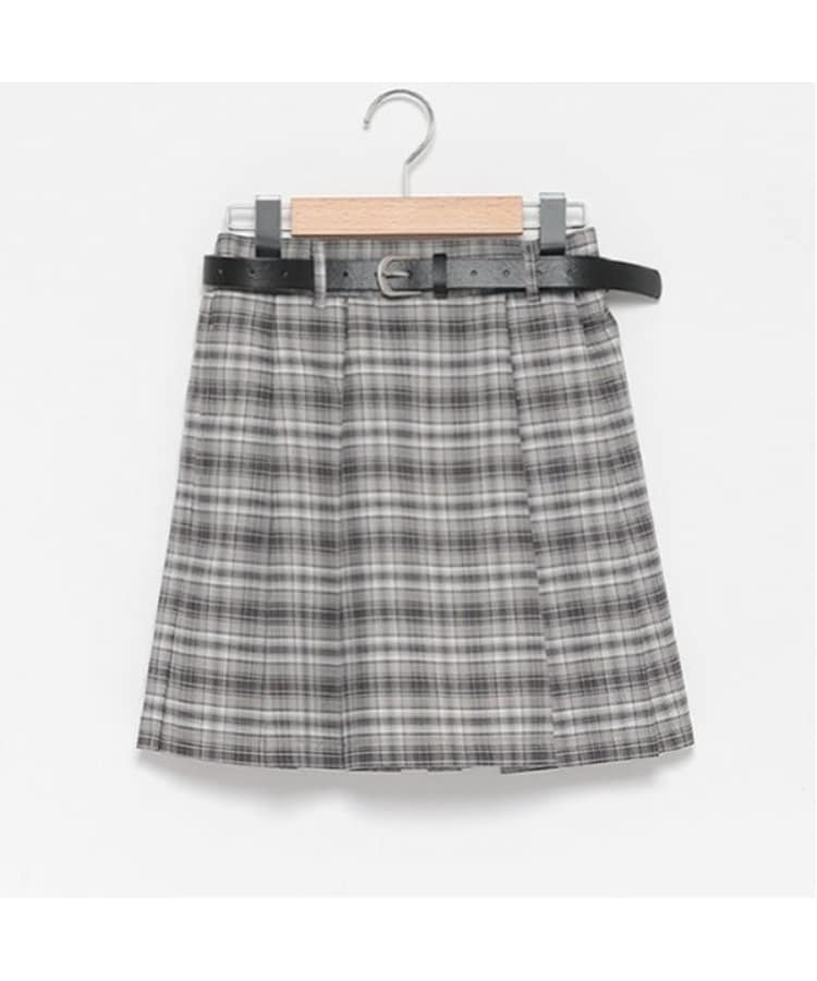 ラブトキシック・エル ティー エックス シー(Lovetoxic LTXC)の【GOODPRICE】ベルトつきチェックプリーツスカパン16