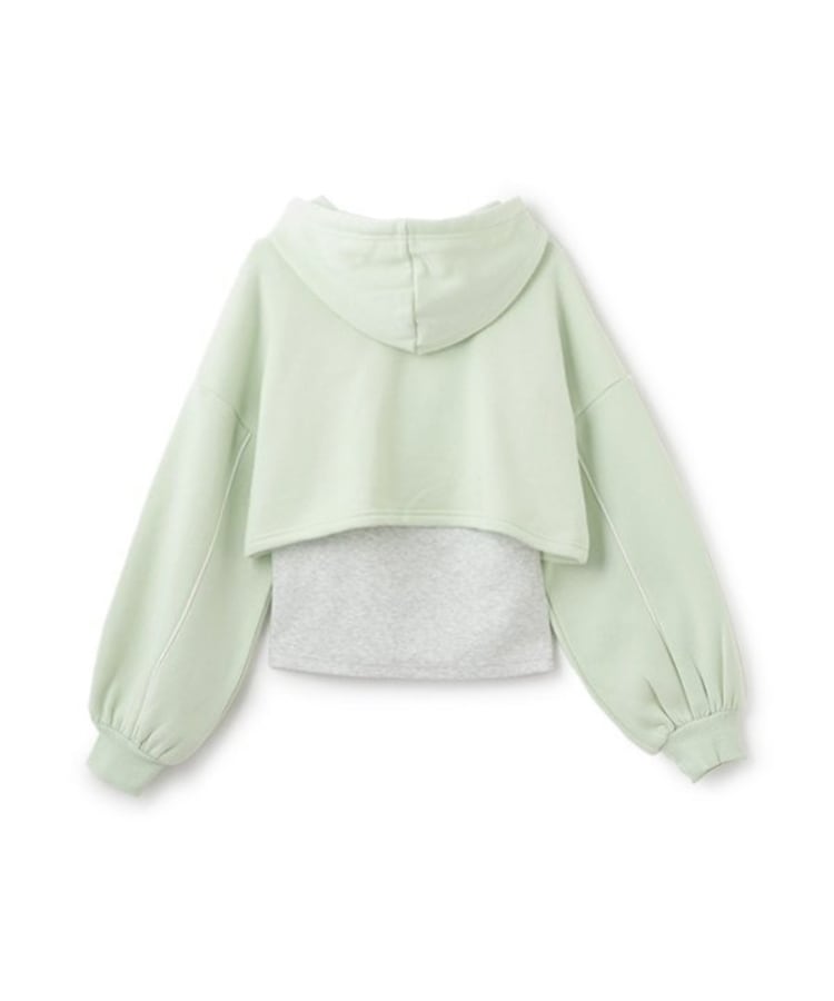 ラブトキシック・エル ティー エックス シー(Lovetoxic LTXC)の【LTXC】裏起毛クロップドパーカインナーSET3