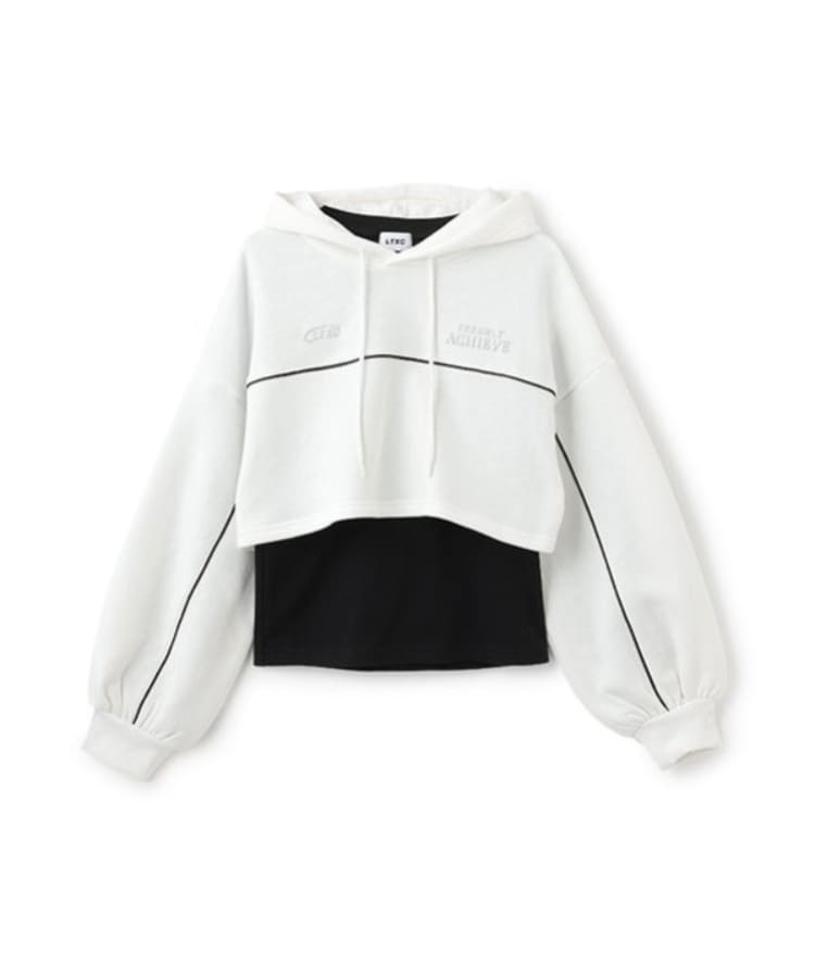 ラブトキシック・エル ティー エックス シー(Lovetoxic LTXC)の【LTXC】裏起毛クロップドパーカインナーSET15
